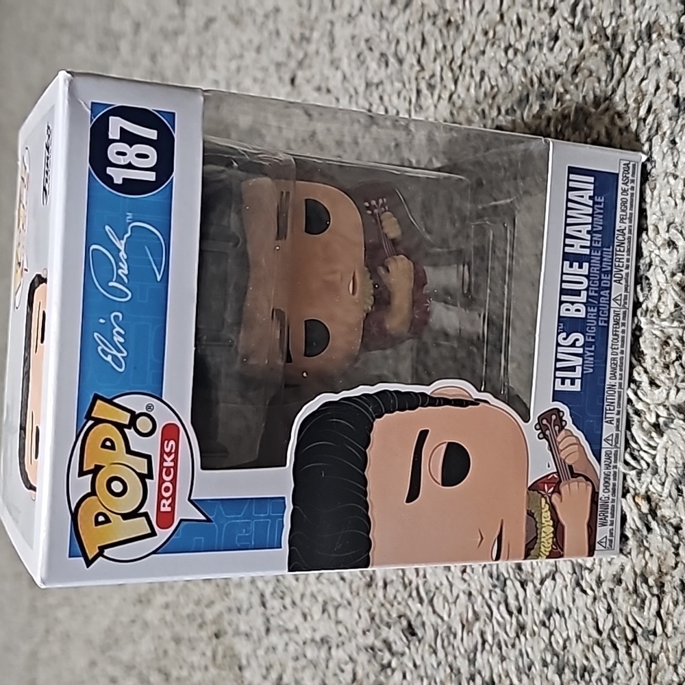 Funko Pop Rocks Elvis Presley 187 Blue Hawaii